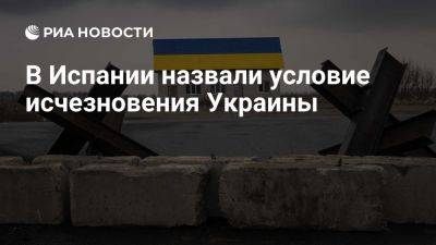 Владимир Путин - Хосе Мануэль Альбарес - Мануэль Альбарес - Глава МИД Испании Альбарес: Украина исчезнет, если проиграет конфликт с Россией - ria.ru - Украина - Россия - Испания - Мадрид - Киев - Альбарес